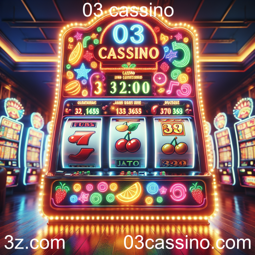 Atrações das Máquinas Slots no 03 Cassino